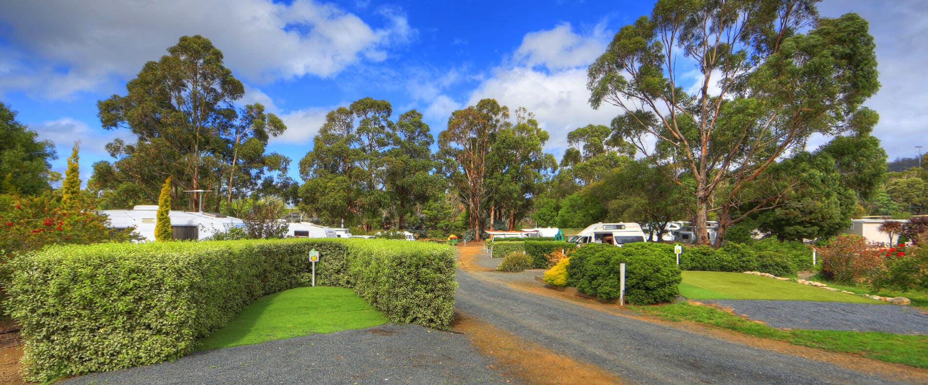 Caravan Park Near Hobart Airport www.barilla.com.au
